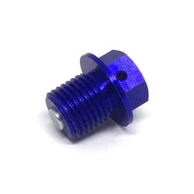 Zeta Magnetic Drain Bolt (M14 x 14 - P1.5) - Blue