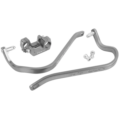 Zeta Handguard Full Frames (Armour Bend U-Clamp - Taper Bars) - Titanium
