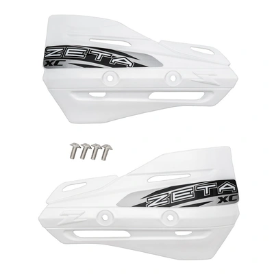 Zeta Handguard Shields (CX Protector) - White
