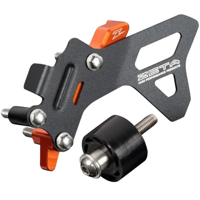 Zeta Case Saver Kit & Cover for KTM 250/350SXF/EXF/EXC/EXCF - Orange