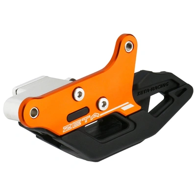 Zeta Alloy/TPU Chain Guide for KTM SX/SXF/XC/XCF/EXC/EXCF '24< - Orange