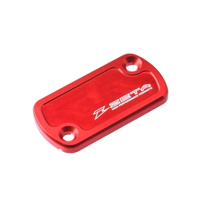 Zeta Front Brake Master Cylinder Cover for CR/CRF/KX450, Rear for CRF250L, CT125 '20< - Red