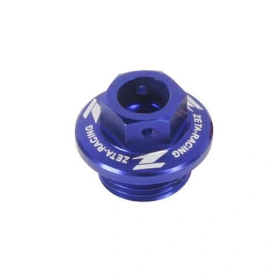 Zeta Oil Filler Plug for CR/CRF/CRF250L, CT125 '20<, YZ/YZF/WRF, KLX - Blue