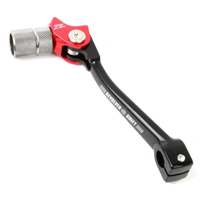 Zeta Adjustable Gear Lever Revolver for CRF125F, CRF70F, CRF50F - Red