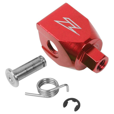 Zeta Gear Lever Revolver - Replacement Tip Mount - Straight - Red