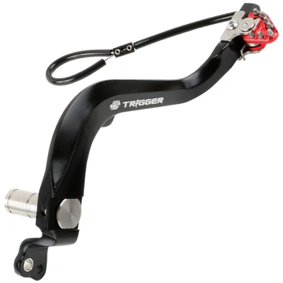 Zeta Trigger Brake Pedal for CRF250L/M '12-20, CRF250 Rally '17-20 - Red