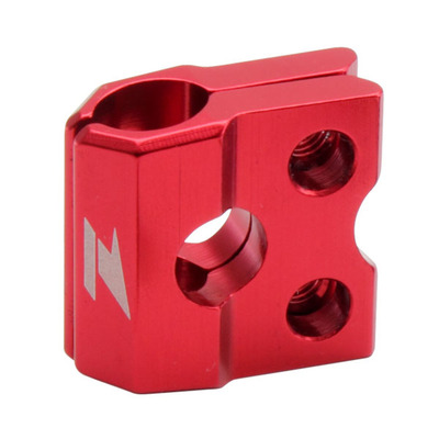 Zeta Brake Line Clamp - Cr/Crf'04-,Crf250L - Red