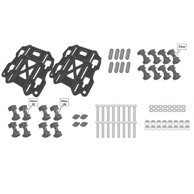 Givi Mounting Plates And Kit For Grt709