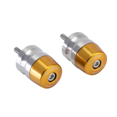 Zeta Z-Street Road Alloy Bar End Plugs (M6) - Gold - 29mm
