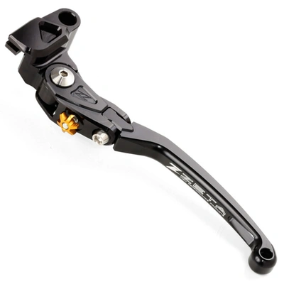 Zeta Z-Street Road Pilot Clutch Lever for Z900RS/Caf '18<, Z1000 '17< ZX-6R '19<, Versys 1000 '15<, Z1000 '17< - Black