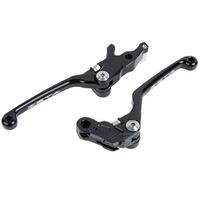 Zeta Honda Road Pivot Lever Set - CRF150/Grom - Black