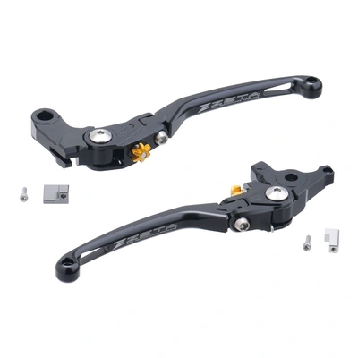 Zeta Z-Street Road Pilot Lever Set Tenere 700 (XTZ690), MT-07/09 '14< - Black