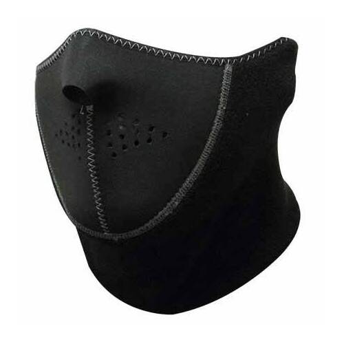 Zan Headgear Neoprene Half Face Mask - Black